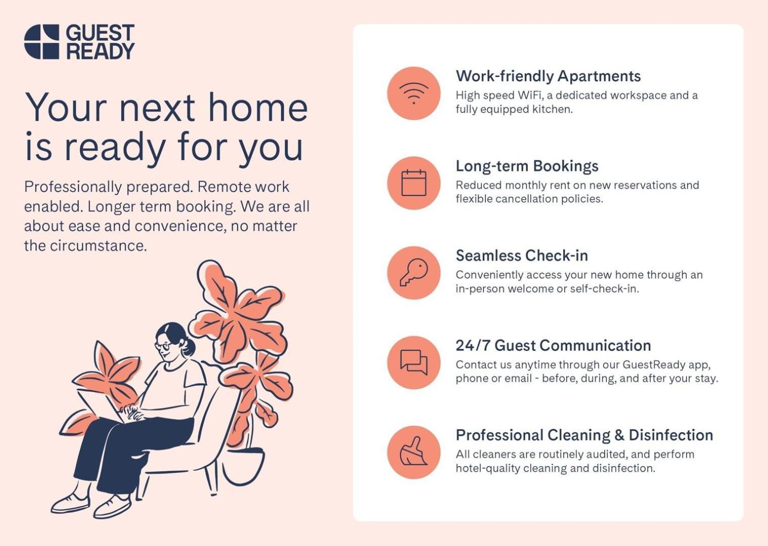 Appartamento Guestready - Sejour Confortable Dans Le 9eme *